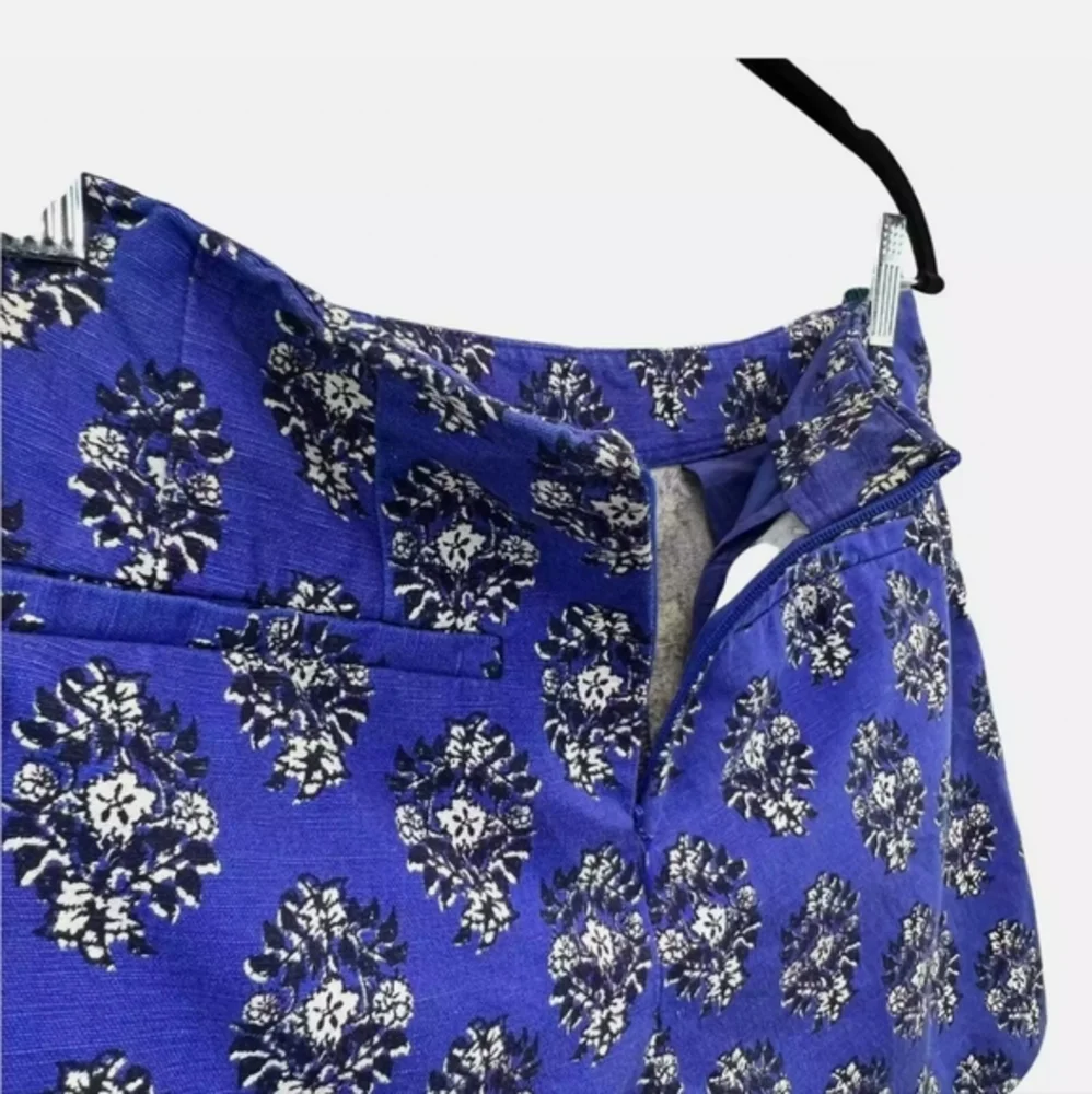 - Madewell Pleated‎ Hise Rise Deck Shorts in floral woodcut - Picture 5 of 5